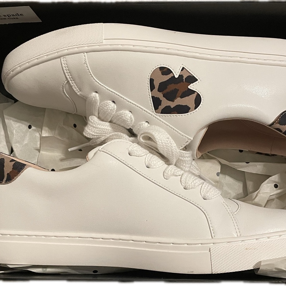 Kate Spade Leopard Print Sneakers